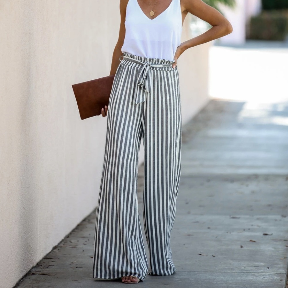 Brand New High-Waisted Wide Leg Pants